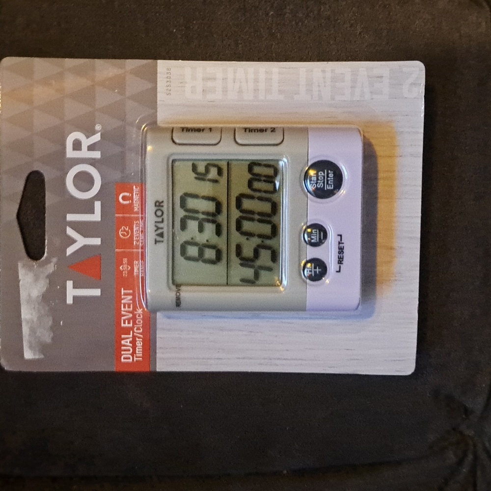 Taylor dual cooking timer